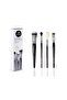 4-Piece Most Favorite Makeup Brush Set + 10-Piece Eye Makeup Brush Set - 4