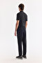 Men's Black Elastic Waist Bi-Stretch Quick Dry Technical Fabric Relaxed Fit Jogger Pants A61Y3255 - 4