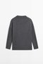 %100 kaşmir oversize triko kazak - 8