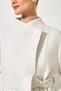 Cream Collar and Pocket Detail Coats - 4