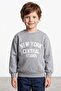 3 Thread New York Printed Boys' Sweatshirt - 2