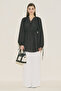 Tunic with Binding Details Black - 2