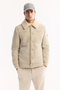 Men's Ecru Fur Collar Napa Comfort Fit Coat A52Y6057 - 6