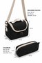 Primary School Bag Set of 3 Unisex Water Resistant Children's Primary School Bag Beige - Black 8010 - 7