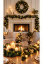1 Piece Artificial Pine Branch Garland Christmas Decor Decoration 230 cm Simple Branched Model - 6