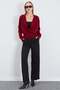Double-Breasted Collar Casual Knitwear Cardigan - 7