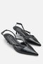 İpek Women's Short Heeled Pointed Toe Shoes A006-4397 - 2