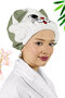 Hair Drying Towel Bath Shower Cap - 2
