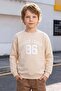 3 İplik Soccer League Printed Boys' Sweatshirt