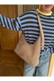 Adjustable Lock Strap Suede Tote Shoulder Bag with Puppy - 2
