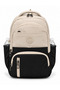 8010 Beige Black Primary School Bag Set of 3 Unisex Children's Primary School Backpack - 4