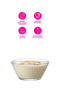 Hestia Glass Breakfast Bowl Set of 6 Small Size 215 ml (Dessert/Cookie Bowl) - 6