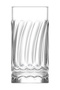 Wave Glass Soft Drink Glass Set of 4 390 ml (Large Water/Cold Coffee/Cocktail Glass) - 3
