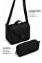 8010 Black First School Bag Set of 3 Unisex Children's Primary School Backpack - 7