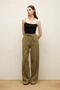 Comfortable Linen Pants with Pockets Khaki - 4