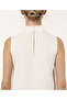 Regular Half Turtleneck Sleeveless Blouse - 5