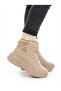 Abra Super Light Orthopedic Plush Lined Women's Sports Boots - Beige - Narrow Fit! 1 Size, Please Choose the Larger Size! - 5