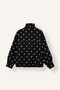 100% Cotton Half Turtleneck Taffeta Poplin Crop Jacket I8890Ax26Au - 6
