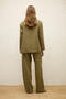 Comfortable Linen Pants with Pockets Khaki - 8