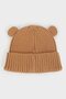 Baby Boy Knitted Beanie with Woven Label and Ears C8595A525Wn - 5