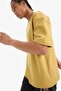 Nba Chicago Bulls Licensed Oversized Crew Neck Short Sleeve Light Khaki T-Shirt E0347Ax25Sp - 8