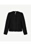 Regular Crew Neck Long Sleeve Jacket - 6