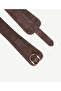 Suede Block Elastic Waist Belt - 2
