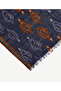 Patterned Wool Shawl - 2