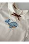 Little Whale Embroidered Baby Shirt