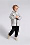 Windproof Hooded Zippered Beige Coat for Baby Boy H0061A526Au - 2