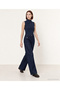 Denim Wide Low Waist Pants - 2