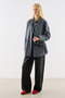Collection Yakali Basic Shirt Blue Plaid - 2
