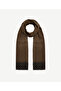 Geometric Patterned Wool Shawl