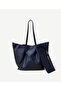 Draped Leather Shoulder Bag - 3