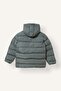Waterproof Hooded Inflatable Coat with Zipper Pockets for Boys H0192A826Au - 7