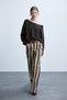 Straight Gabardine Straight-Leg Striped Trousers I8223Ax26Wn - 2
