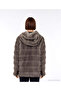 Regular High Collar Long Sleeve Faux Fur - 6