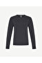 Cotton Regular Crew Neck Long Sleeve Sweatshirt - 5