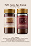 Cocoa Chicory Coffee Prebiotic-High Fiber |   Herbal 80% Chicory 20% Cocoa Coffee 100g Glass Jar - 2