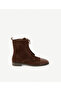 Suede Flat Maskaret Boots