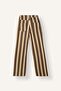 Straight Gabardine Straight-Leg Striped Trousers I8223Ax26Wn - 5