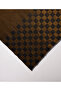 Square Patterned Wool Shawl - 2
