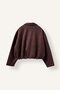 Balloon Fit Jacket with Collar, Zipper and Snap Closure Jacket Coat H3823Ax26Au - 6