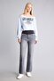 Comfort Straight Mid Waist Pipe Leg Jean Trousers D8154Ax26Au - 2