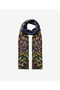 Floral Patterned Wool Shawl