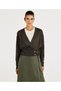 Deep V-Neck Comfortable Fit Cardigan - 2