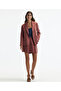 Single Button Long Sleeve Jacket