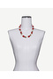 Coral and Jasper Detailed Necklace - 3