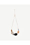 Wooden Bead Detailed Rope Necklace