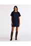 Loose Crew Neck Short Sleeve Dress